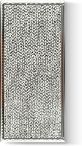 فلتر شحوم الميكروويف W10208631A المُحدث لعام 2026 متوافق مع مرشح ميكروويف Whirlpool GE 13 × 6 - مرشحات شحوم شبكية من الألومنيوم من QIMMYGS (2) in Kuwait