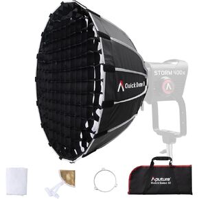Aputure Light Dome Mini III Softbox,Bowens Mount Octagonal Softbox Quick-Setup Soft Light Modifier for Video Light Aputure Amaran 200/100/300c/150c/60d s/60x s in Kuwait