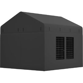 Petony Outdoor Dog Kennel Cover 79" W x 79" D x 72.5" H in Saudi Arabia