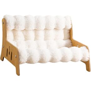 Cat Sofa, Elevated Indoor Cat Bed, Pet Sleeping Places, Soft Kitten Nest, Lounge Chair for, XL in Saudi Arabia