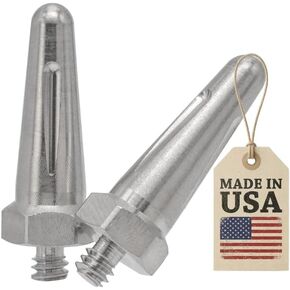 Replacement Prongs 3/4-Inch (1.9cm) Stainless Steel Contact Points Compatible with Dogtra Remote Training Dog Collars 1900X ARC-X 280X - Made in USA in Kuwait