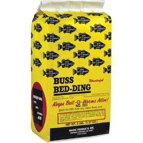 Magic 102 Worm Bedding – 25 lb Carton | Premium All-Natural Composting and Breeding Soil Mix for Worm Bins, Bait Farms & Vermicomposting | Ready to Use, Odor Free, Long-Lasting Moisture Retention in Kuwait