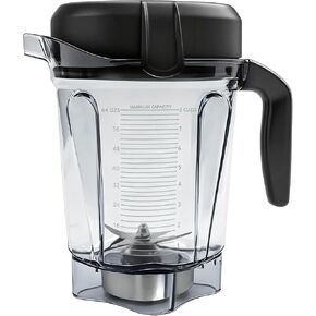 حاوية إبريق خلاط منخفضة الحجم 64oz، متوافقة مع Vitamix 5200 750 7500 6300 VM0102 VM0103 VM0197 E310 Classic/Explorian/Commercial Series، خالية من BPA، كوب برطمان بديل in Kuwait