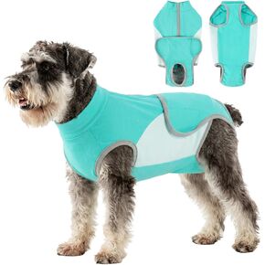 IDOMIK Dog Surgery Recovery Suit for Female Male Dogs, Breathable Dog Recovery Suit with Back Zipper, Protective Pet Surgical Onesie Anti Licking Abdominal Wounds, E-Collar Cone Alternative,Rose,M in Saudi Arabia
