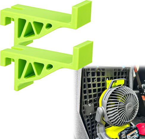 Dog Crate Accessories, Cooling Fan Compatible with Ryobi & Ruffland Kennel Accessories, Secure Clip-On Design for Travel, Keep Pets Cool Outdoors(for Small and Medium-Sized Dog Cages) (1) in Kuwait