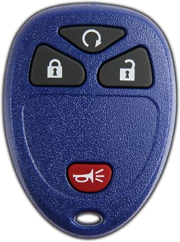 KeylessOption Keyless Entry Remote Control Car Key Fob Replacement for 15114374 Blue in Saudi Arabia