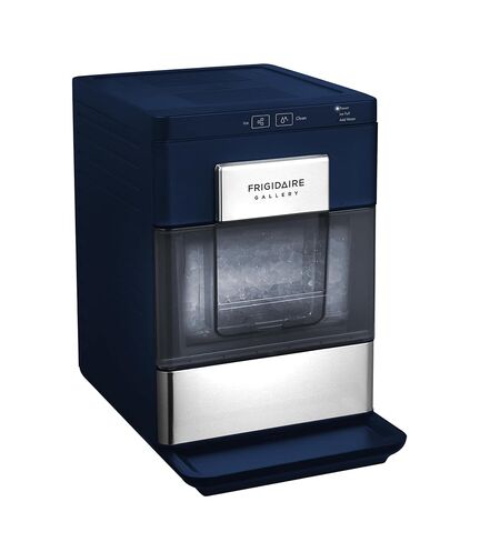 Frigidaire Gallery, 33 Lbs. Countertop Ice Maker, Nugget Shaped Ice, Stainless Steel Trim (Navy) in Saudi Arabia
