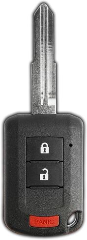 Keyless Option Remote Key Fob For Mitsubishi 3-Button OUCJ166N 6370B944 in Saudi Arabia