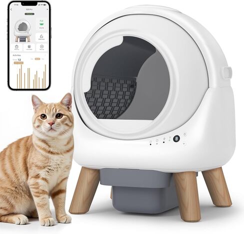 Automatic Litter Box, Self Cleaning Litter Box DD8 in Kuwait