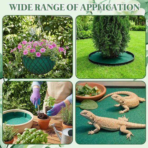 HunnmingRe 16 جهاز كمبيوتر شخصى 12 × 12 الزواحف السجاد Terrarium بطانة الفراش الزواحف الركيزة حصيرة خزان الملحقات ل Terrarium السحالي السلاحف الثعابين الملتحية التنين الإغوانا، الأخضر in Kuwait