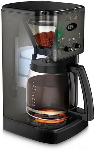 Cuisinart Stainless Steel 12-Cup Coffee Machine, Black Stainless Steel DCC-1220BKS in Kuwait