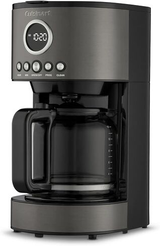 Cuisinart Stainless Steel 12-Cup Coffee Machine, Black Stainless Steel DCC-1220BKS in Kuwait