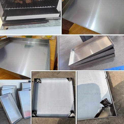 Stainless Steel Dog Crate Replacement Tray - Leak-Proof, Chew-Resistant Floor Pan for 120x30cm Crates - Durable, Easy Clean Pet Accessory in Kuwait
