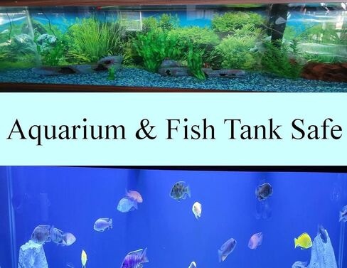 Value 3 Pack Aquarium Natural Look Plastic Plants 22-25cm Tall, Ornament 8-9 Inch Fish Tank Coverage Plants, Fish Tank Coverage Plants in Kuwait