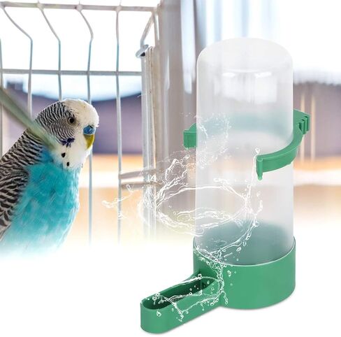 Birds Drinking Container, Round Plastic Water Bottle, Poultry Waterer with Smooth Edge & Automatic Feeding, Ideal for Chicken Farm & Livestock, 140ml in Kuwait