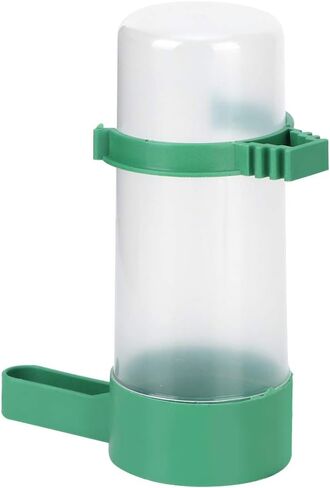 Birds Drinking Container, Round Plastic Water Bottle, Poultry Waterer with Smooth Edge & Automatic Feeding, Ideal for Chicken Farm & Livestock, 140ml in Kuwait