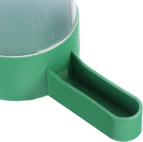 Birds Drinking Container, Round Plastic Water Bottle, Poultry Waterer with Smooth Edge & Automatic Feeding, Ideal for Chicken Farm & Livestock, 140ml in Kuwait
