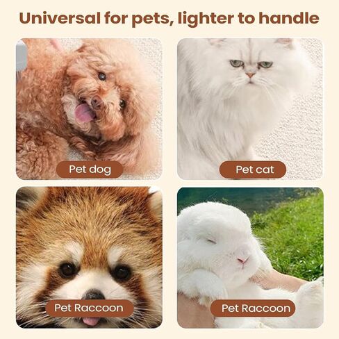 Cat Nail Trimmer, Ergonomic Anti-Splitting Cutter, Small Dog Toenail Clippers Trimmer, for Puppy Small Medium Large Animal Hamster Bunny Home Indoor Travel Bathing in Kuwait