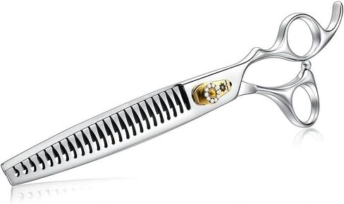 Dream Reach Thinning Dog Scissors - 8 Inch Professional Pet Grooming Shears with Adjustable Screw in Saudi Arabia