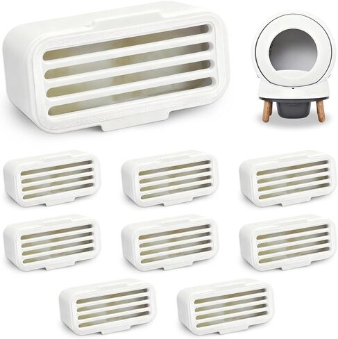 9 Pcs Deodorizer Compatible with PetSafe ScoopFree SmartSpin Self-Cleaning Cat Litter Box & HHOLOVE Self-Cleaning Cat Litter Box, Natural Essential Oils, Cat Friendly, Odor Control in Kuwait