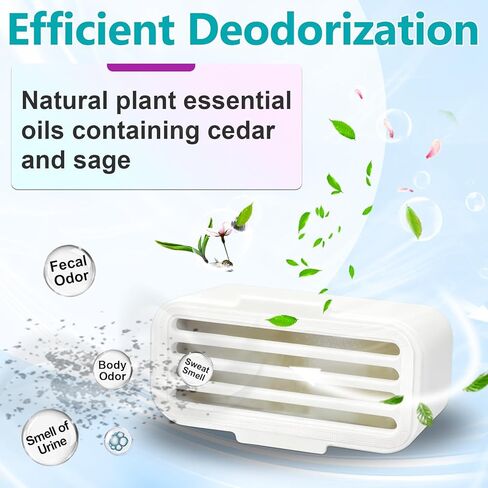 9 Pcs Deodorizer Compatible with PetSafe ScoopFree SmartSpin Self-Cleaning Cat Litter Box & HHOLOVE Self-Cleaning Cat Litter Box, Natural Essential Oils, Cat Friendly, Odor Control in Kuwait