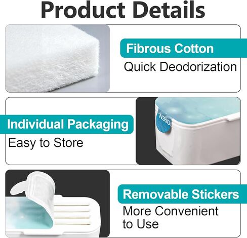 9 Pcs Deodorizer Compatible with PetSafe ScoopFree SmartSpin Self-Cleaning Cat Litter Box & HHOLOVE Self-Cleaning Cat Litter Box, Natural Essential Oils, Cat Friendly, Odor Control in Kuwait