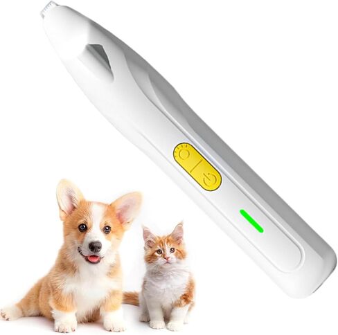Rechargeable Cat Hair Trimmer - Low Noise Grooming Tool, Paw Trimmer with USB Charging, Pet Hair Shaver with Safety Guard, Home Pet Grooming Supplies, Comfortable Use in Kuwait