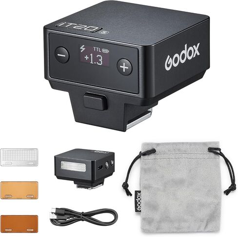 فلاش كاميرا GODOX Lux Senior Retro لكاميرات Fujifilm Canon Nikon Olympus Sony Hot-Shoe in Saudi Arabia