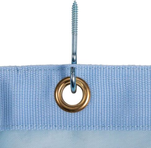 Schneiders Mosquito Mesh Full Stall Door Fly Curtain | Ultimate Horse Stall Protection | 60% UV Protection | Breathable & Durable | Easy Installation | Color Blue in Kuwait
