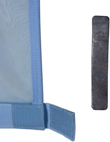 Schneiders Mosquito Mesh Full Stall Door Fly Curtain | Ultimate Horse Stall Protection | 60% UV Protection | Breathable & Durable | Easy Installation | Color Blue in Kuwait