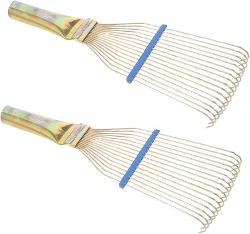 ibasenice 2pcs Livestock Dematting Comb and Wool Rake for Sheep Cattle Horse Grooming with Steel Scratching Brush for Wool Cleaning and Itch Relief in Kuwait