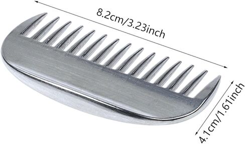 Horse Comb Cleaning Tool Horse Hair Comb for Dogs Long Short Hair Grooming in Kuwait
