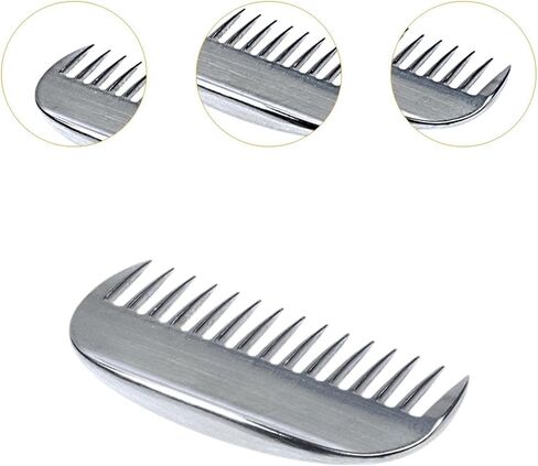 Horse Comb Cleaning Tool Horse Hair Comb for Dogs Long Short Hair Grooming in Kuwait