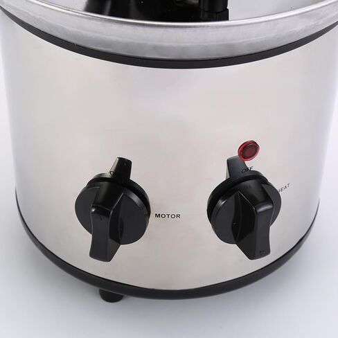 4 Tier Chocolate Fountain Machine, 110V Electric Chocolate Fountain Machine for Nacho Cheese, Commercial Stainless Steel Waterfall Chocolate Melting Machine with Knob Control for Parties & Wedding in Kuwait