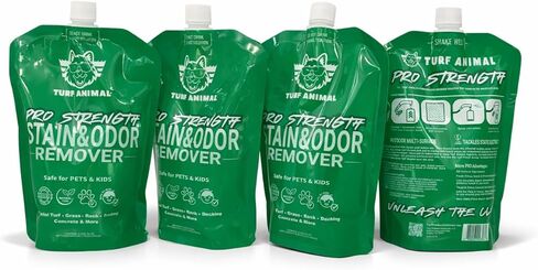 PRO‑STRENGTH Turf Animal Outdoor Pet Odor Remover & Neutralizer for Dogs & Pets – Heavy‑Duty Urine Eliminator for Artificial Turf, Patios & Concrete – Eco‑Friendly – 42.3 fl oz Bag 2-Pack + Sprayer in Saudi Arabia