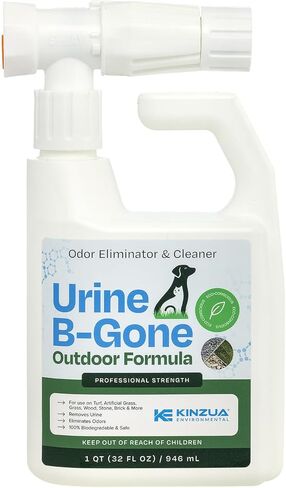 منظف ​​إنزيم بول الحيوانات الأليفة الاحترافي من Urine B-Gone-OD، مزيل رائحة ساحة الحيوانات الأليفة للعشب الاصطناعي والخرسانة والمزيد، 1 جالون in Kuwait