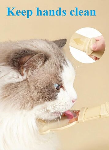 وعاء الماء القط موزع المياه تغذية وعاء قطة طبق الماء نافورة الماء القط + القط يعامل ملعقة لعق in Kuwait