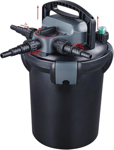 Jebao CBF-4000 Bio Pressurized Filter with 13-Watt UV, 1000 gal in Kuwait