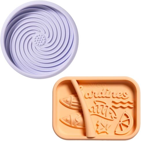 Lick Dish and Sardina Bundle - Silicone, Non-Slip, and Dishwasher Safe Pet Products in Kuwait