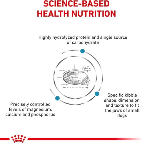 Royal Canin Veterinary Diet Canine Small Hydrolyzed Protein Adult Dry Dog Food, 8.8 lb Bag in Kuwait