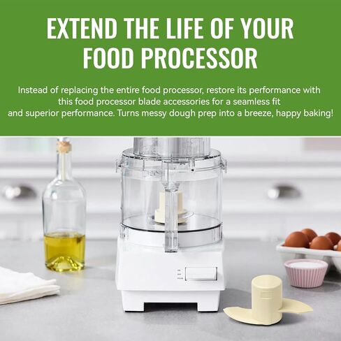 DLC-869TX-1 شفرة العجين لـ Cuisinart Food Processor Pro Custom 11 قطعة بديلة، شفرة معالج الطعام تناسب Cuisinart DLC-8S، DFP-11، DLC-2011، DLC-3011، EV-11PC6، EV-11PC7 وEV-11PC8 فقط in Kuwait