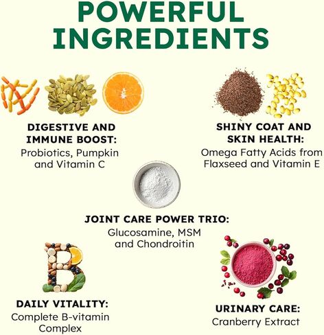 ZENO Dog Vitamins and Supplements - 150 Dog Multivitamin Chewable - Immune, Joint Support, Skin, Gut Health + Packed with Omega 3s, Glucosamine & Probiotics - Safe for Puppy - Chicken in Saudi Arabia