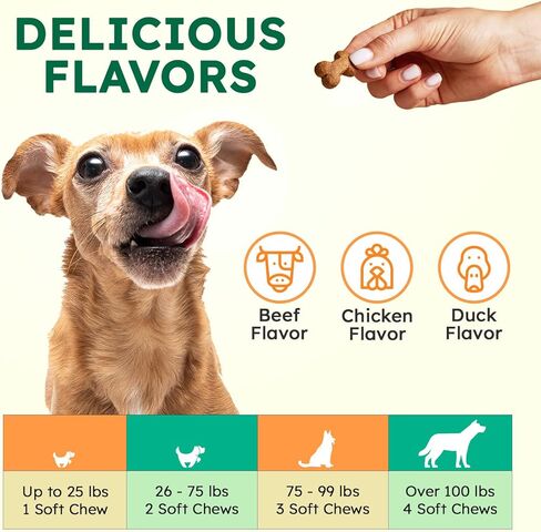 ZENO Dog Vitamins and Supplements - 150 Dog Multivitamin Chewable - Immune, Joint Support, Skin, Gut Health + Packed with Omega 3s, Glucosamine & Probiotics - Safe for Puppy - Chicken in Saudi Arabia
