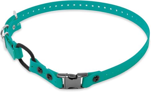 Educator 3/4" Quick Snap Bungee Dog Training Collar Strap – Fits ME-300, ET-300/400, EZ-900, PE-900 & PG-300 Receivers – Trim-to-Fit 33" Biothane – Not Compatible with FE-580, ET-800 or UL-1200,Teal in Kuwait