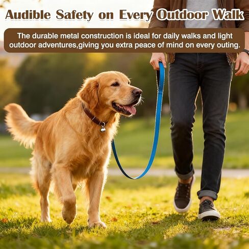 6-Pack Metal Pet Collar Bells – Small Silver Charm Pendants for Dogs, Cats & Other Pets in Kuwait