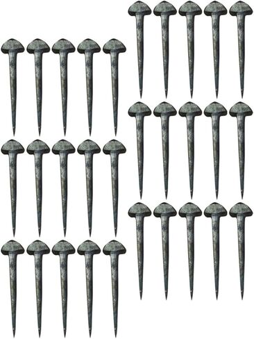 50pcs Iron Horseshoe Nails Metal Horse Tack Nails Stable Horseshoe Fixing for Farrier Supplies and Equestrian Hoof Care in Kuwait