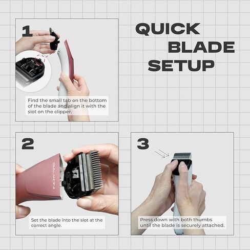 Professional Coarse + Fine 5-in-1 Clipper Blades (2-Pack) for 580 Series – Adjustable 0.6–2.8mm Detachable Metal Blades, Wahl Compatible, Steel Comb Ready (Coarse x2) in Saudi Arabia