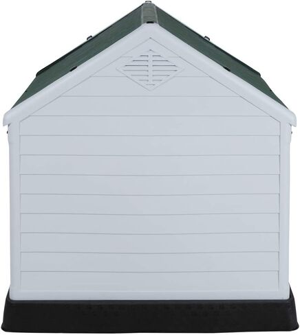 Confidence Pet Large Waterproof Plastic Dog Kennel Outdoor House Green in Kuwait
