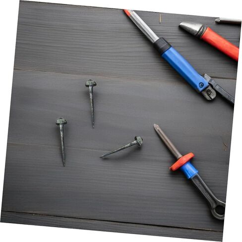 TEHAUX 50 Pcs Small Iron Horseshoe Nails Sturdy Horseshoe Tool Compact Farrier Supply for Horse Hoof Maintenance in Kuwait