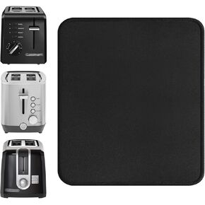 حصيرة منزلقة لصانعة الخبز من أجل محمصة الخبز المكونة من شريحتين CUISINART CPT-122BK، وسادة منزلقة عازلة للحرارة لجهاز BLACK+DECKER T2569B/GE G9TMA2SSPSS صانع الخبز ذو شريحتين، وسادات حماية على سطح الطاولة in Kuwait